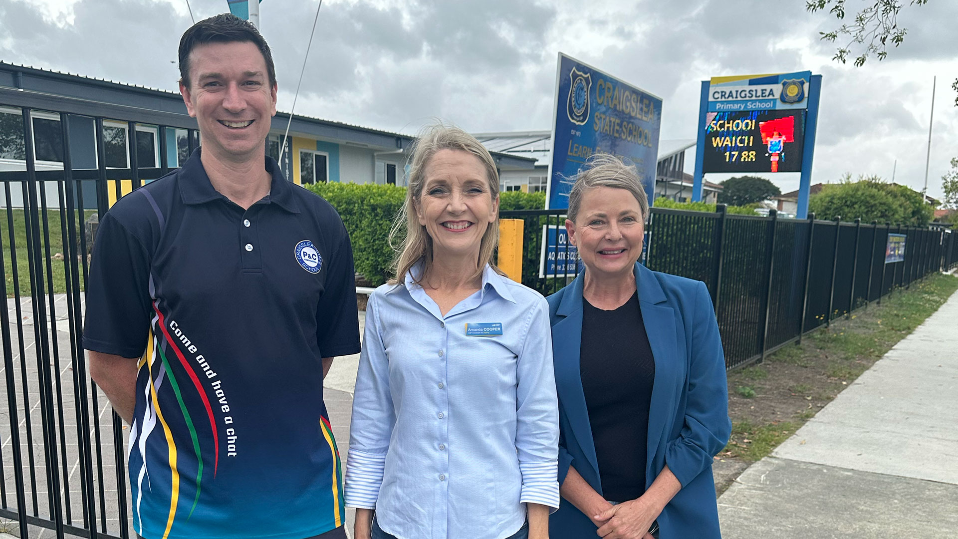 LNP announces Drop and Go zone for Craigslea State School