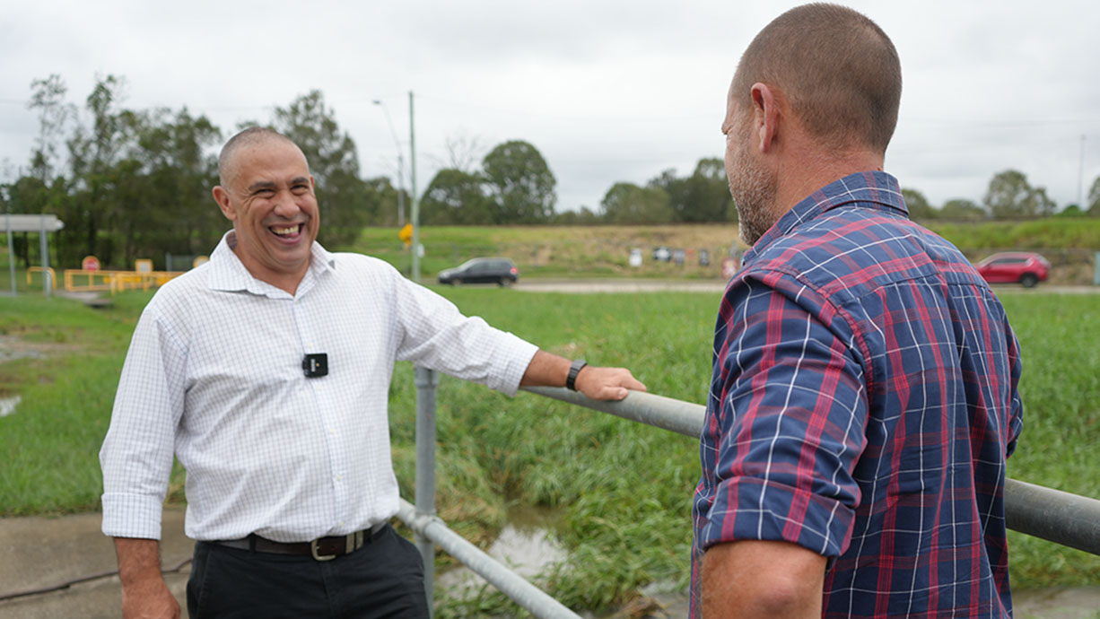 Delivering funding for the Buchanan Road Overpass Upgrade in Morayfield