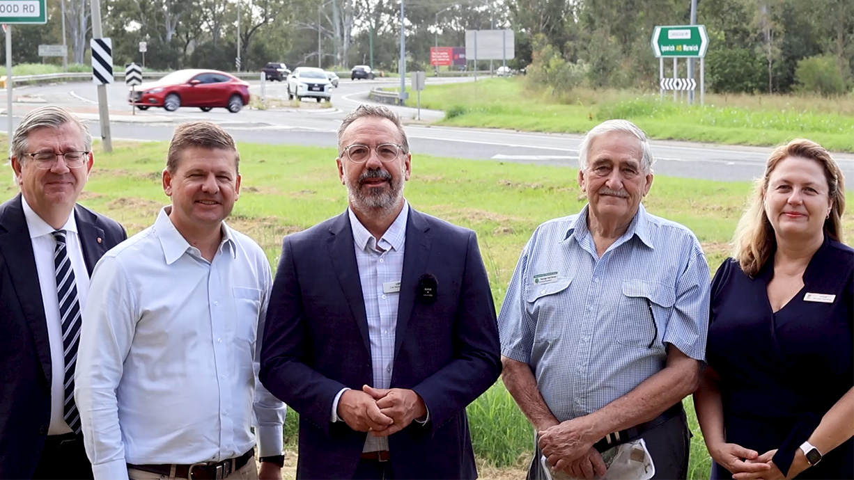 Carl Mutzelburg and the LNP to deliver critical Amberley Interchange Upgrade