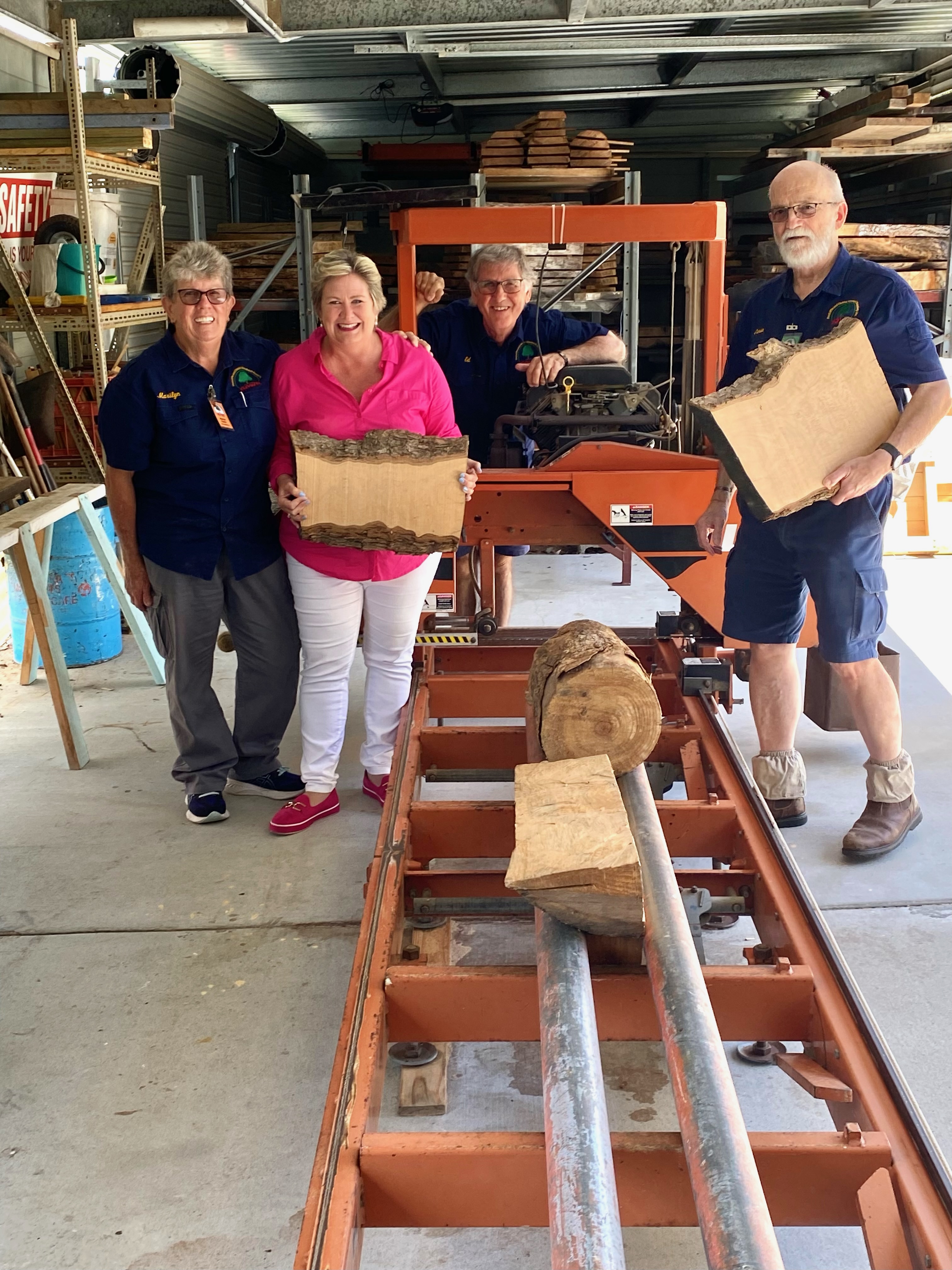 Funding for Redcliffe and District Woodcrafters Society