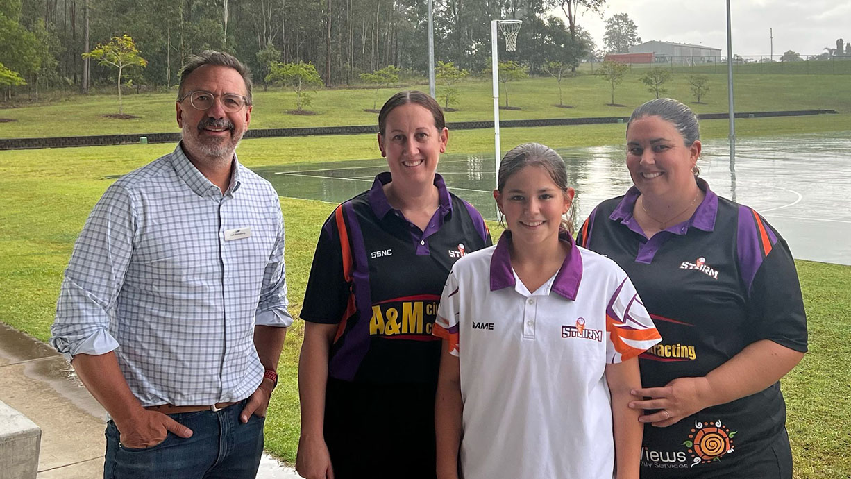 LNP shoots for Somerset Netball